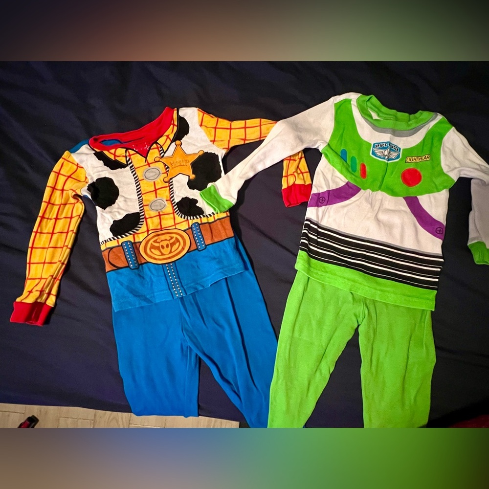 Woody and Buzz Lightyear Pajamas